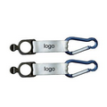 Custom Mini Lanyard with Carabiner & Bottle Holder, 1"W x 2.4"L